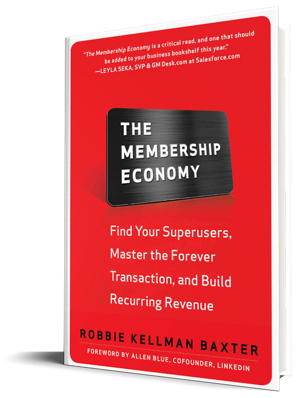 The Membership Economy by Robbie Kellman Baxter