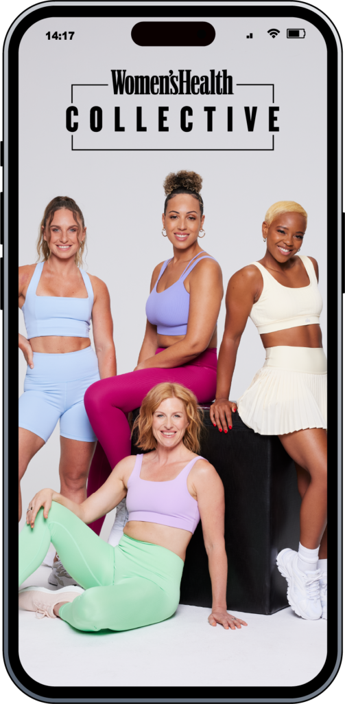 fit women posing in women's health magazine