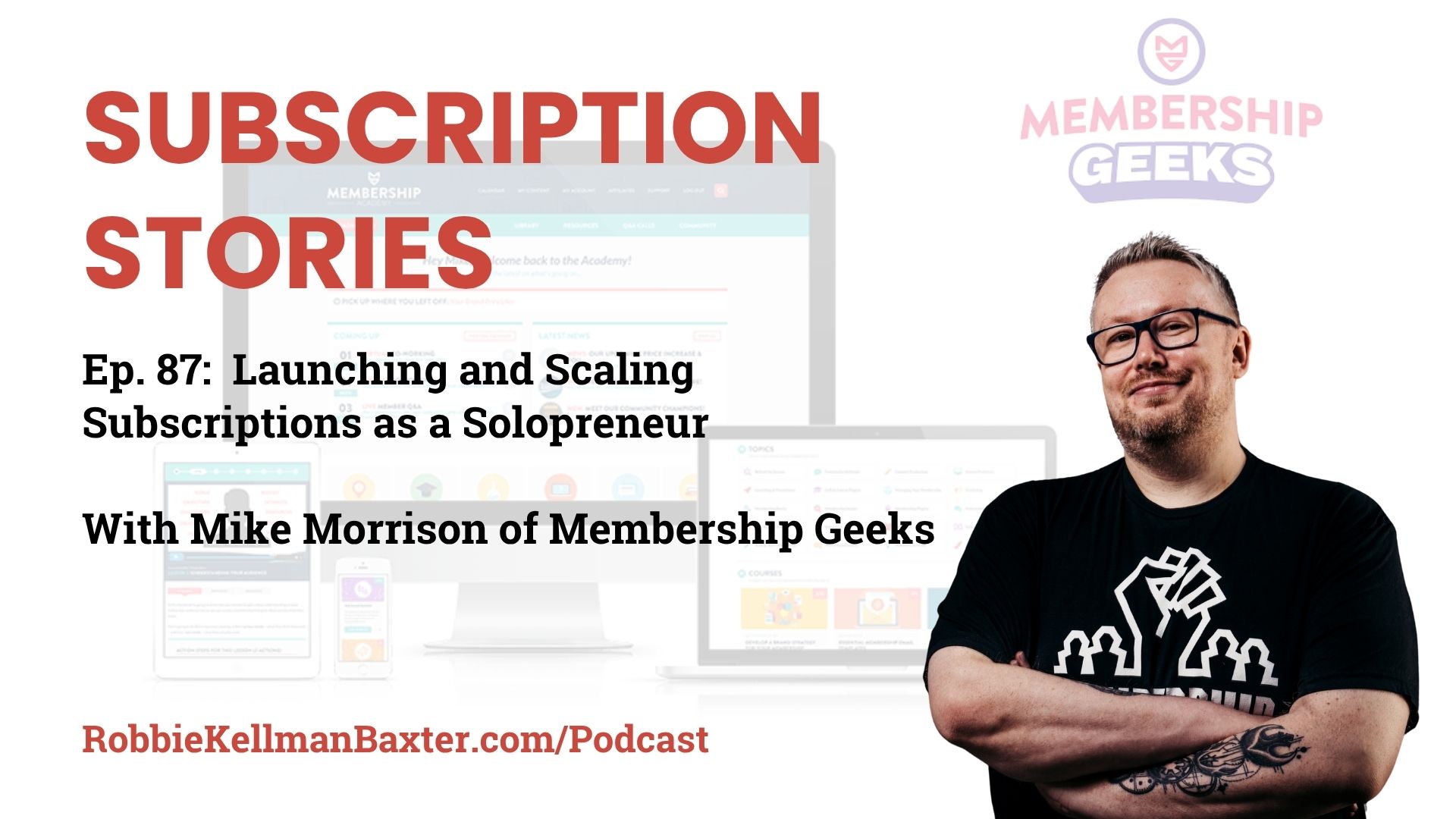 Launching and Scaling Subscriptions as a Solopreneur with Mike Morrison of Membership Geeks